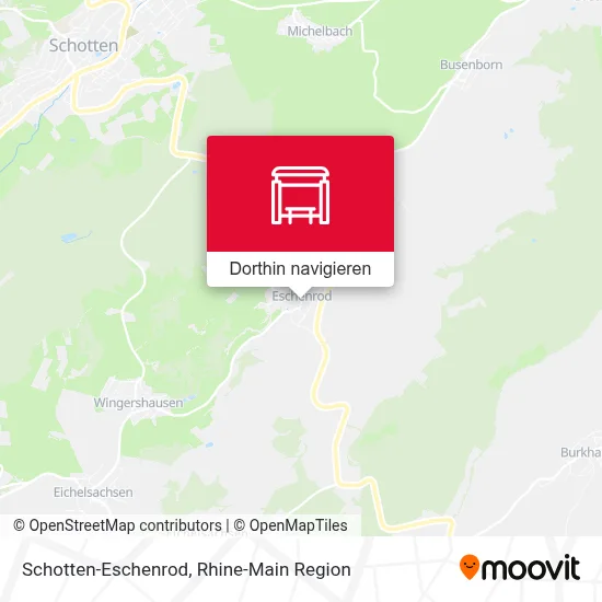 Schotten-Eschenrod Karte