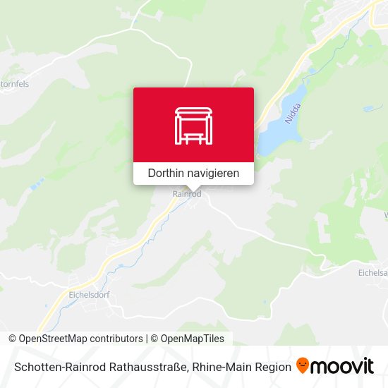 Schotten-Rainrod Rathausstraße Karte
