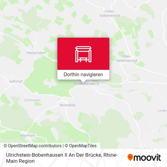 Ulrichstein-Bobenhausen II An Der Brücke Karte