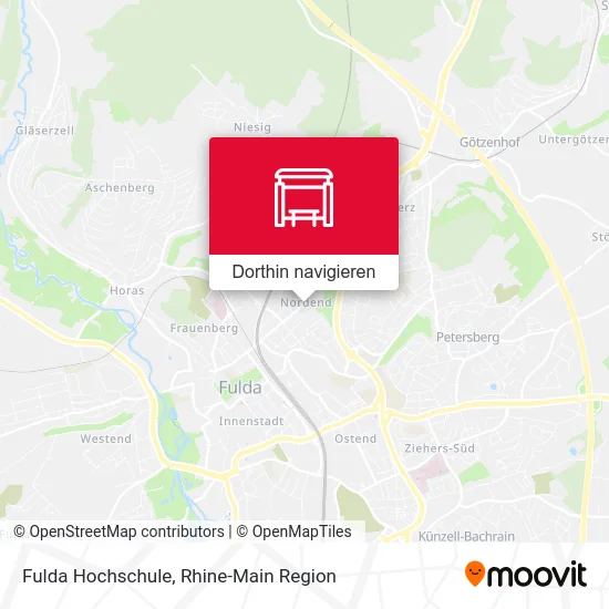 Fulda Hochschule Karte