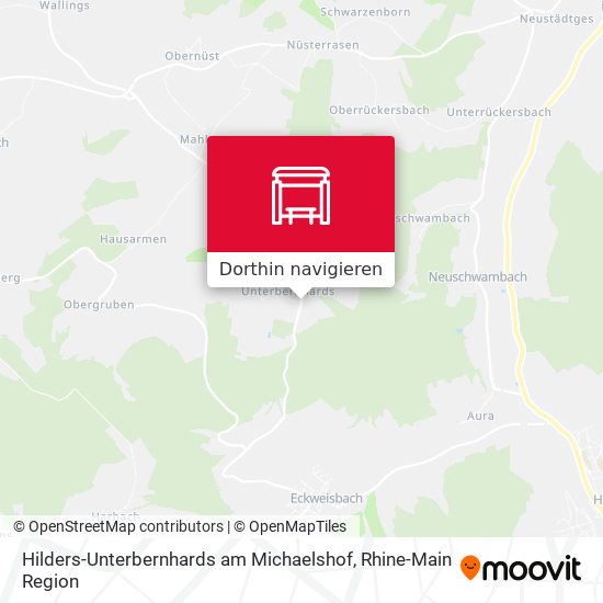 Hilders-Unterbernhards am Michaelshof Karte