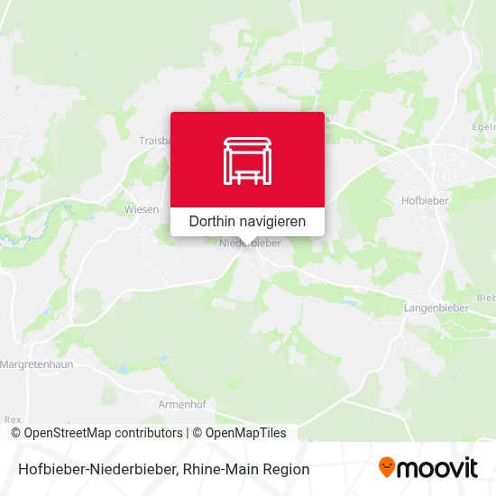 Hofbieber-Niederbieber Karte