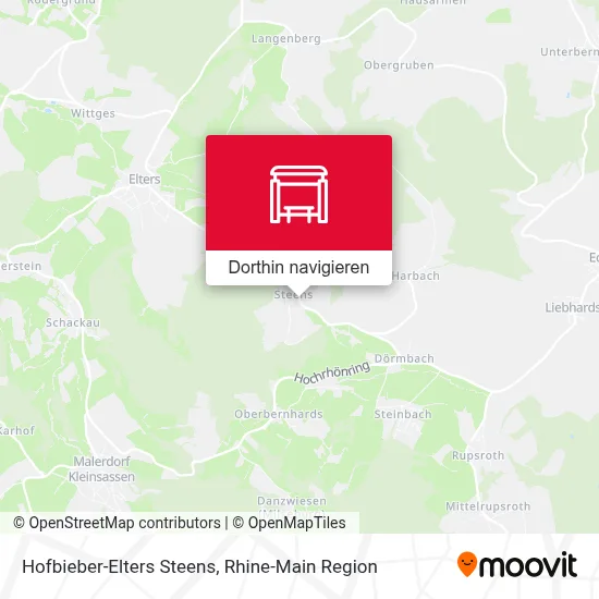 Hofbieber-Elters Steens Karte