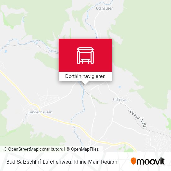Bad Salzschlirf Lärchenweg Karte