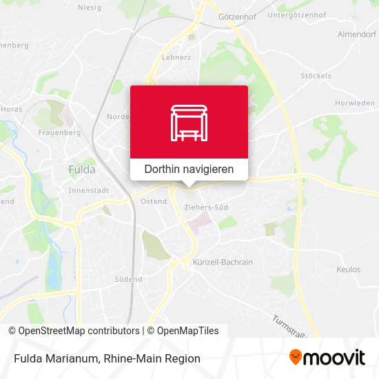 Fulda Marianum Karte