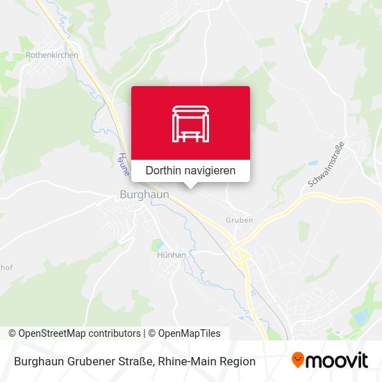Burghaun Grubener Straße Karte