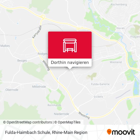 Fulda-Haimbach Schule Karte