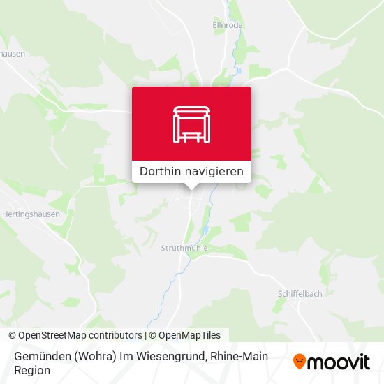 Gemünden (Wohra) Im Wiesengrund Karte