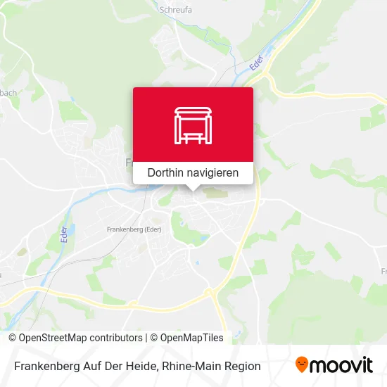 Frankenberg Auf Der Heide Karte