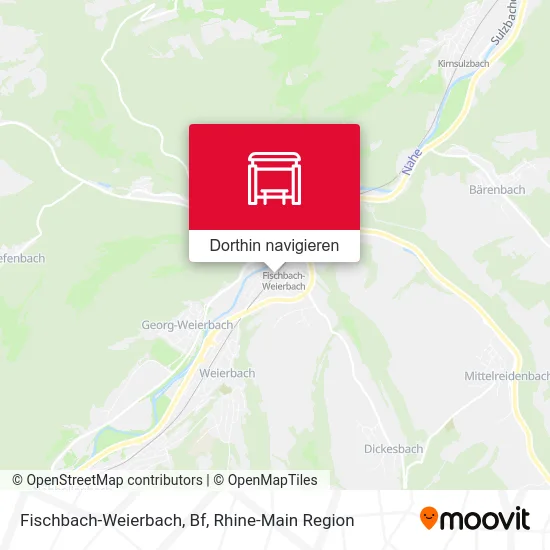 Fischbach-Weierbach, Bf Karte