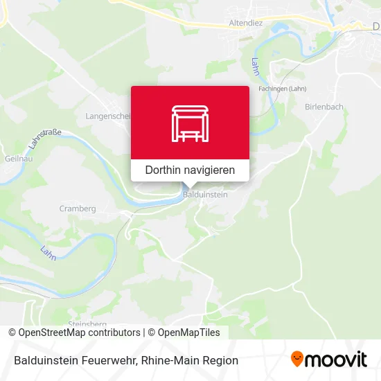 Balduinstein Feuerwehr Karte