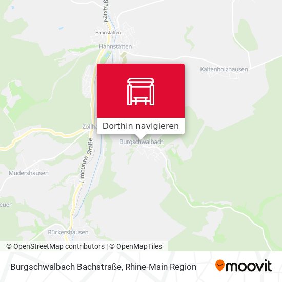 Burgschwalbach Bachstraße Karte