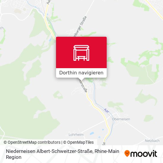 Niederneisen Albert-Schweitzer-Straße Karte