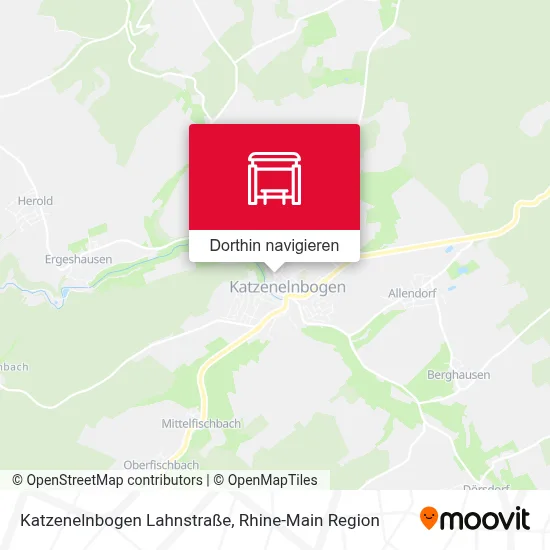 Katzenelnbogen Lahnstraße Karte