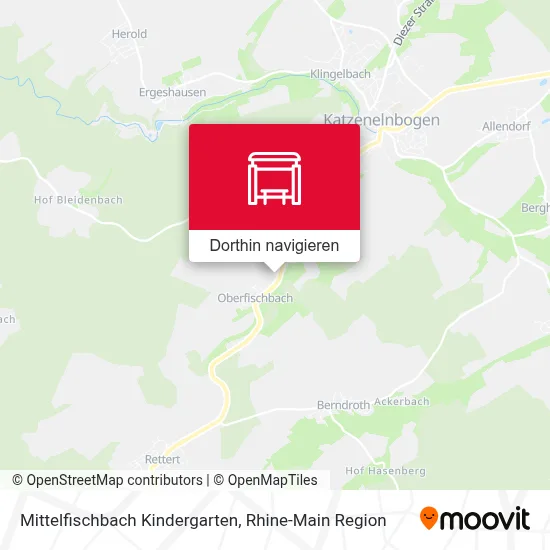 Mittelfischbach Kindergarten Karte