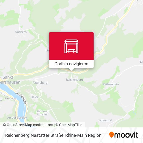 Reichenberg Nastätter Straße Karte