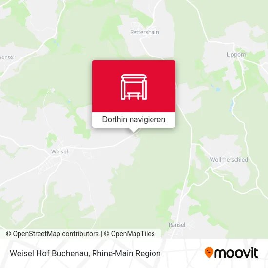 Weisel Hof Buchenau Karte