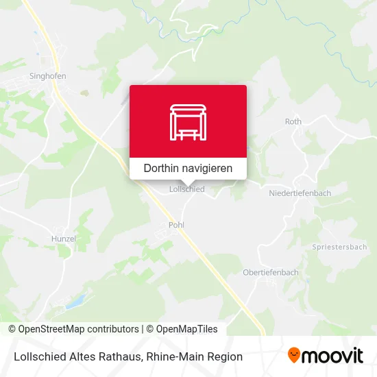 Lollschied Altes Rathaus Karte