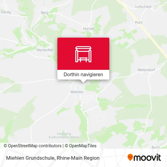 Miehlen Grundschule Karte