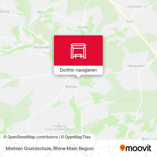 Miehlen Grundschule Karte