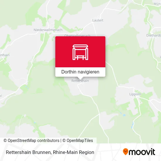 Rettershain Brunnen Karte