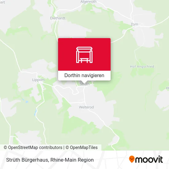 Strüth Bürgerhaus Karte