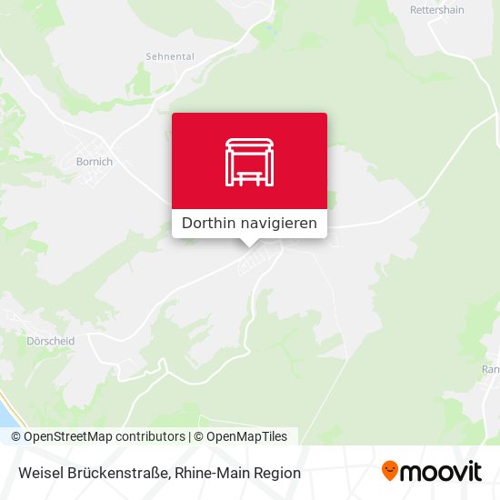 Weisel Brückenstraße Karte