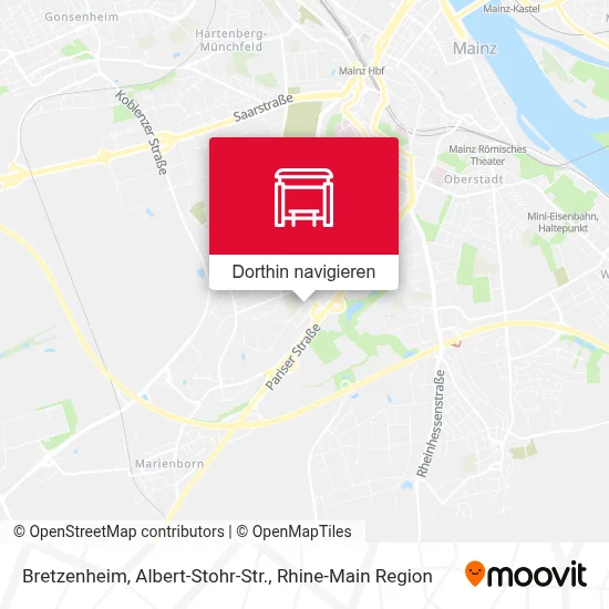 Bretzenheim, Albert-Stohr-Str. Karte