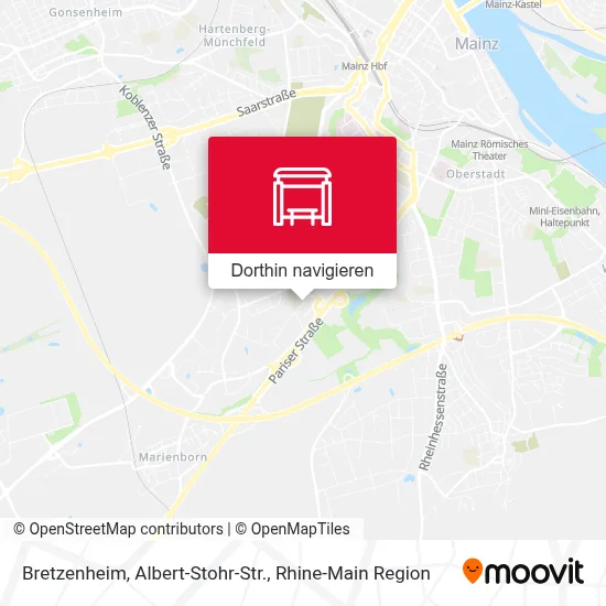 Bretzenheim, Albert-Stohr-Str. Karte