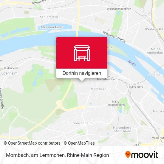 Mombach, am Lemmchen Karte