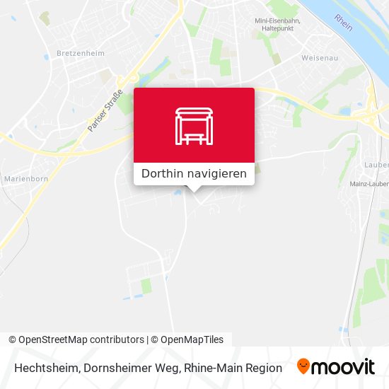 Hechtsheim, Dornsheimer Weg Karte