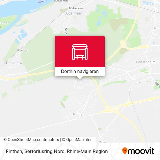 Finthen, Sertoriusring Nord Karte