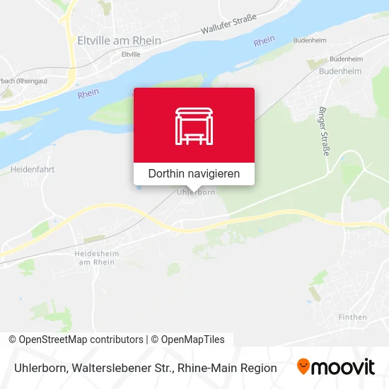 Uhlerborn, Walterslebener Str. Karte