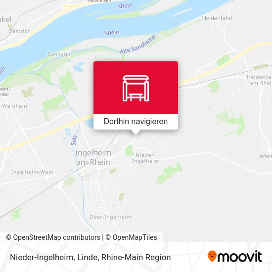 Nieder-Ingelheim, Linde Karte