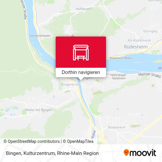 Bingen, Kulturzentrum Karte