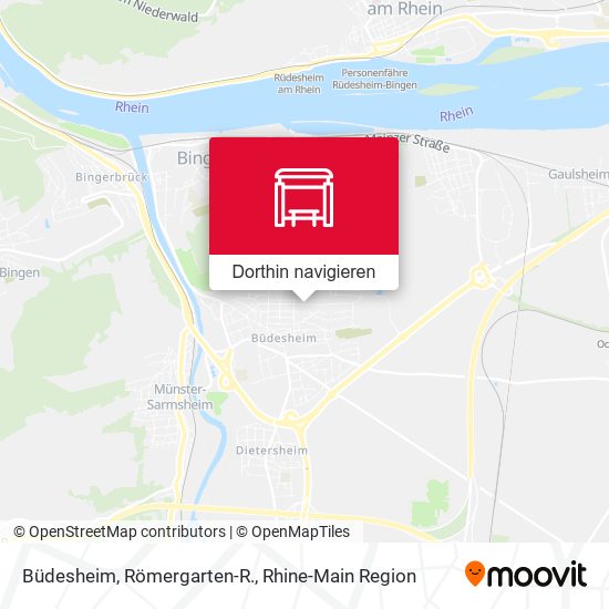 Büdesheim, Römergarten-R. Karte