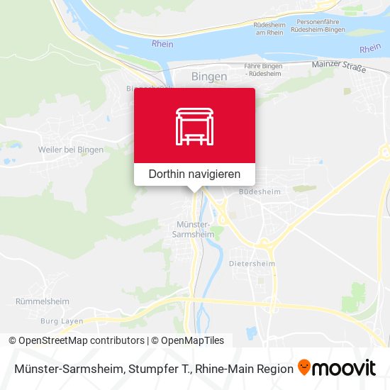 Münster-Sarmsheim, Stumpfer T. Karte