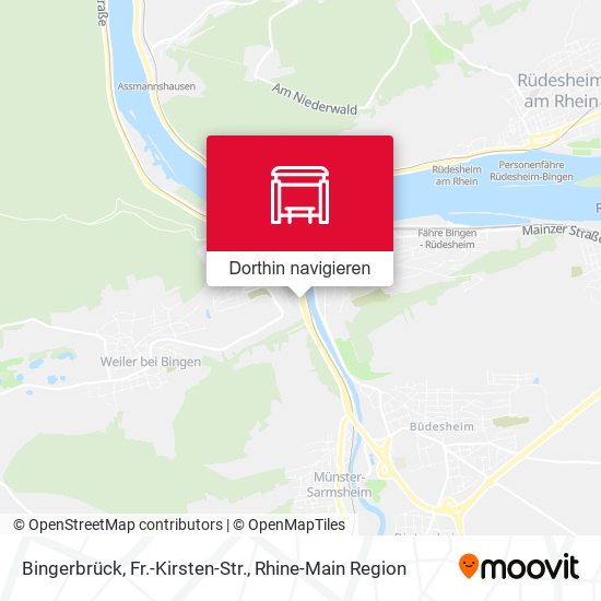 Bingerbrück, Fr.-Kirsten-Str. Karte