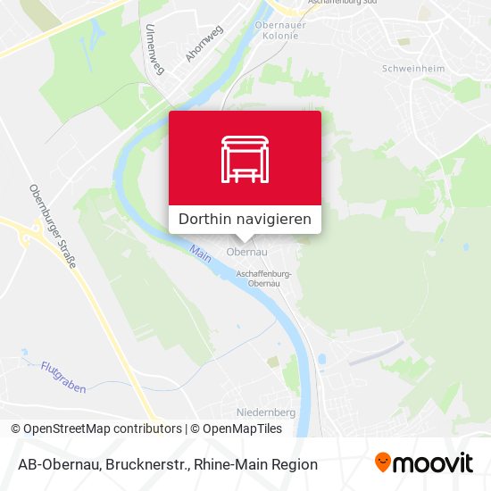 AB-Obernau, Brucknerstr. Karte