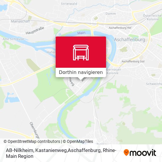 AB-Nilkheim, Kastanienweg,Aschaffenburg Karte