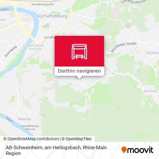 AB-Schweinheim, am Herbigsbach Karte