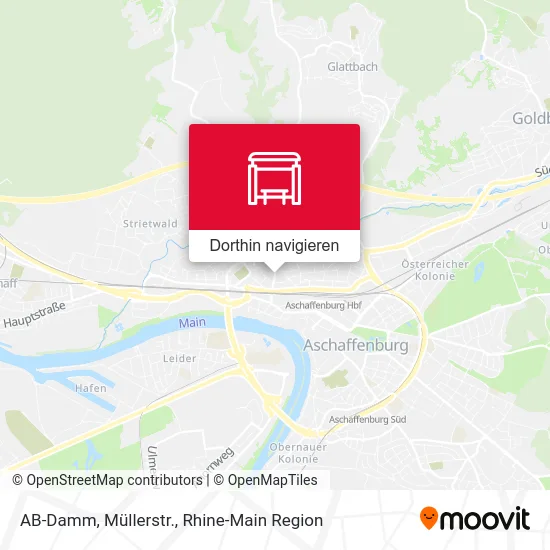 AB-Damm, Müllerstr. Karte