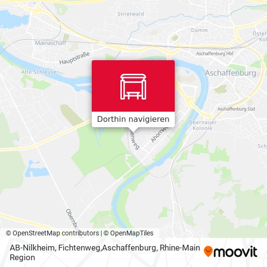 AB-Nilkheim, Fichtenweg,Aschaffenburg Karte