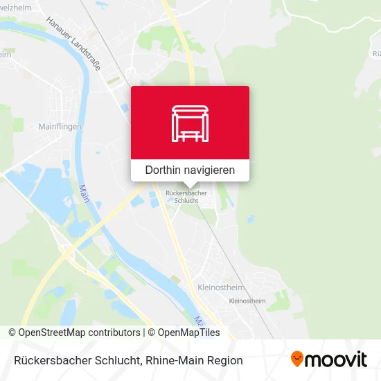 Rückersbacher Schlucht Karte