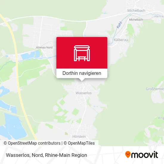 Wasserlos, Nord Karte