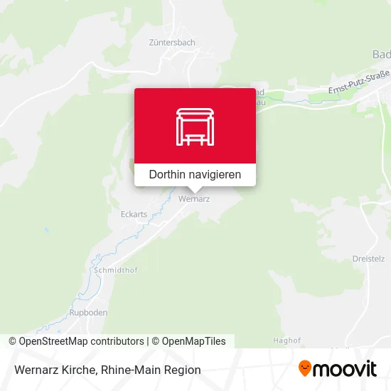 Wernarz Kirche Karte
