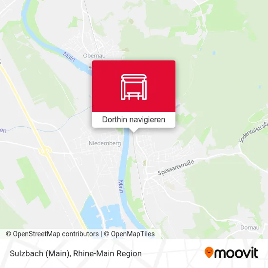 Sulzbach (Main) Karte