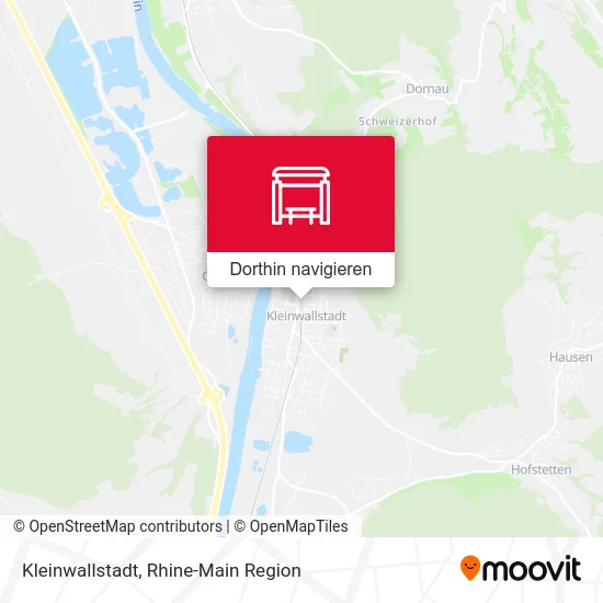 Kleinwallstadt Karte