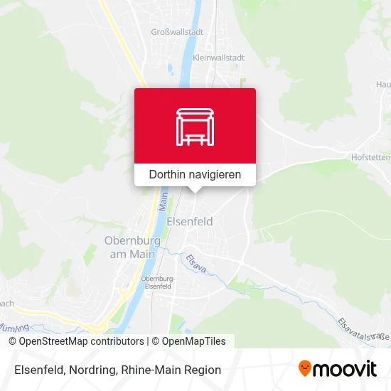 Elsenfeld, Nordring Karte