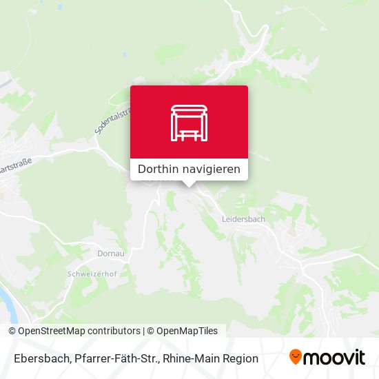 Ebersbach, Pfarrer-Fäth-Str. Karte